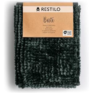 RESTILO Tappeto Bagno Antiscivolo 50 x 70 cm Tappetino da bagno super assorbente Antracite Bati