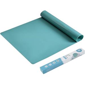 KitchenRaku Tappetino in silicone grande senza pieghe, 40 x 60 cm, antiaderente, antiscivolo, per bambini, come tappetino da forno in silicone, per fai da te, senza BPA
