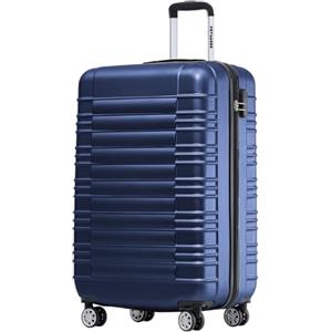 TRVLMORE Trolley Bagaglio a Mano 55x40x20 - Valigia Bagaglio a Mano 55x40x20 - Valigia 10 kg - Valigie Trolley - Valigia Piccola - Trolley da Cabina - Trolley da Viaggio - Blu
