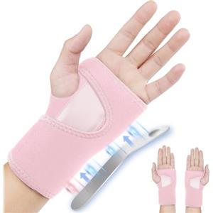 ACWOO Fascia da Polso, Supporto Polso, Tutore Polso per Sollievo dal Dolore Traspirante e Regolabile per Tunnel Carpale, Slogature, Tendinite e Artrite Unisex