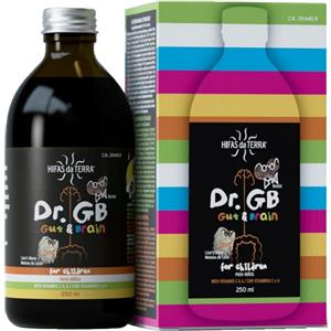 Dr. GB Sciroppo Pediatrico 250 ml - Supporto Cognitivo e Benessere Intestinale per Bambini