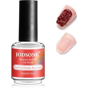 JODSONE 15 ML Solvente per smalto gel - non è necessario ammollare, ad azione rapida 3 - 5 minuti, salone e uso domestico
