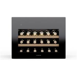 KLARSTEIN Rhone 28 Uno Cantinetta Vino - 28 Bottiglie, 1 Zona, 5-20°C, LED, Porta Push-to-Open UV, Silenziosa, Cantinetta per Vino