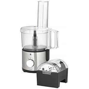 WMF Kult X Edition - Trituratore per robot da cucina con 5 dischi accessori, coltello da impastare, tappi, coltello in acciaio inox, contenitore da 2,0 l, 500 W