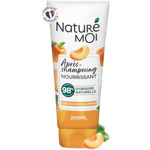 Naturé Moi - Balsamo nutriente - Albicocca del Roussillon e Olio di Argan Bio - Districa e protegge i capelli secchi e danneggiati, 200 ml