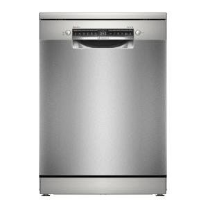 Bosch PRONTA CONSEGNA - SPEDIZIONE IMMEDIATA Lavastoviglie Libera installazione 60 cm 14 coperti Classe B Finitura Inox Terzo Cesto Home Connect Serie 4 Bosch SMS4EMI06E