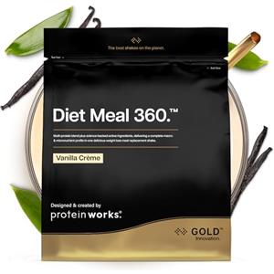 THE PROTEIN WORKS Sostituto Dietetico del Pasto - Frullato per facilitare la perdita di adipe (Crema alla Vaniglia, 500g)