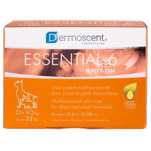Dermoscent Essential 6 spot-on per cani (fino a 10 kg) 4 pipette