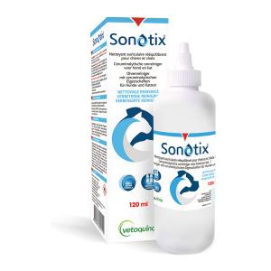 Vetoquinol Sonotix detergente auricolare per cani e gatti 120 ml