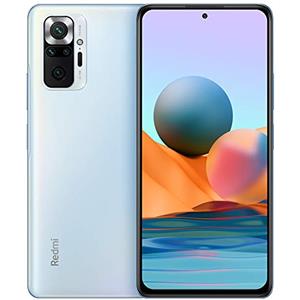 XIAOMI Redmi Note 10 Pro Smartphone 6GB 64GB 6.67 120Hz AMOLED DotDisplay 108MP Wide-Angle Fotocamera 5020mAh (typ) Batteria NFC Dual SIM Card Blu [Versione Italiana]