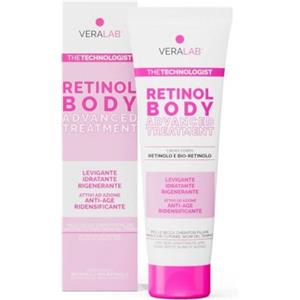 Veralab Retinol Body 150 ml - Crema Levigante e Idratante per Pelle Secca