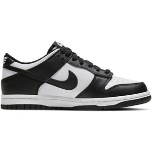 Nike Dunk Low Junior Panda - Scarpe da Ginnastica in Pelle Bianco e Nero