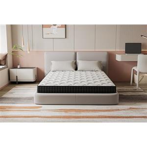 sinlikon Materasso Singolo 80x190 Hybrid Memory,Altezza 13CM,Anallergico e Ergonomico,Comfort e Morbido,Certificato OEKO (80x190x13CM)