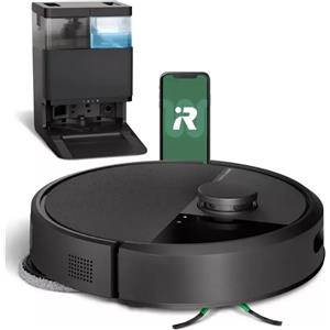 iRobot Roomba Irobot Plus 405 Combo con Stazione di Pulizia Lavaggio e Ricarica Robot Aspirapolvere 2-in-1 Lava e Aspira