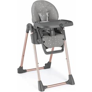 CAM Il mondo del bambino Seggiolone Pappananna Grigio Stellina con Telaio Oro Rosa C.263 Cam