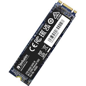 Verbatim Vi560 S3 2TB M.2 SSD SATA III - Velocità di lettura fino a 550 MB/s, Velocità di scrittura 500 MB/s
