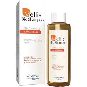 Biogena Mellis Bio Shampoo Extra Dolce Naturale 200ml - Shampoo per Lavaggi Frequenti e Bambini con Miele di Acacia e Proteine Vegetali