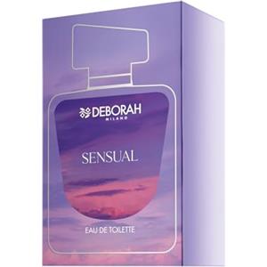 Deborah Milano - Sensual Eau de Toilette, Profumo Donna dalla Dolcezza Rassicurante e Spezie Audaci, Fragranza Ambrata, con Note di Cuore Fiorite e Fondo Dolce, 100 ml