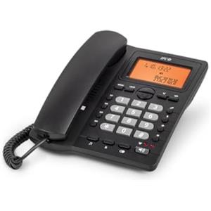 SPC OFFICE ID 2 - Telefono fisso, display, memorie dirette, Nero