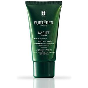 René Furterer Karité Nutri Trattamento Notte Nutrizione Intensa 75 ml per Capelli Secchi e Molto Secchi