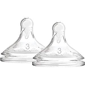 Dr. Brown's Options +, Tettarella in silicone bocca larga Livello 3, +6mesi