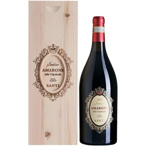 Santico Amarone della Valpolicella DOCG 2019 - Vino Rosso Magnum 1,5L in Cassa di Legno