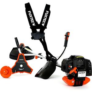FUXTEC Decespugliatore a benzina 2in1- Falciatrice Tagliabordi a scoppio Fuxtec MS152