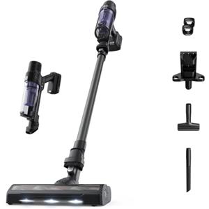 Rowenta X-Pert 7.60 Essential, Aspirapolvere Senza Fili Potente, Scopa Elettrica Senza Fili con Luci LED, Facile da Pulire, Autonomia Fino a 45 Min, 140 W, RH6A33