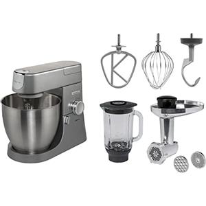 Kenwood Robot patissier Chef XL 6,7L Blender + Hachoir metal - KENWOOD KVL4170S - Coloris Silver