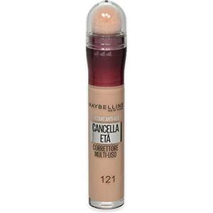 Maybelline penna di copertura istantanea anti-età, correttore con micro applicatore, n. 121 Light Honey, 6, 8 ml