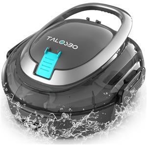 TALOSBO (2026 nuovo) TALOSBO S2 Robot Piscina Senza Fili,Doppia Filtrazione,Doppio Motore,robot piscina fuori terra, 90 Min di Pulizia,Parcheggio Automatico,Ricarica 2,5 Ore,per piscine fino a 85 m²