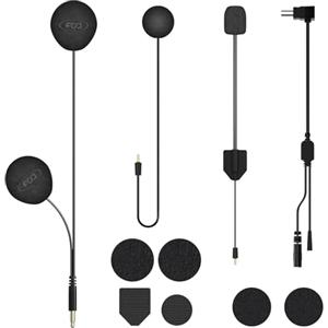 Fodsports HRSQS Kit Audio Ultra HD per FX7 Interfono Moto, Compatibile con l'interfaccia Type-C