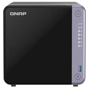 QNAP TS-432X-4G server NAS e di archiviazione Torre Alpine AL-524 4 GB DDR4 QNAP QTS Nero