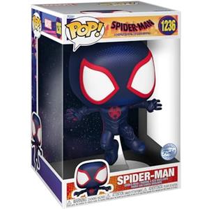 Funko Pop! Jumbo Miles Morales - Spider-Man: Across The Spider-Verse - Figura in Vinile da Collezione Alta 25,4 cm