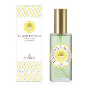 Atkinsons English Lavender Eau de Toilette Unisex 75 ml - Fragranza Classica con Lavanda e Note Eleganti