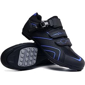 Hixingo Scarpe da Ciclismo Uomo Strada, Donna Scarpe da Strada e Mountain Bike con Suola in Gomma MTB Scarpe da Bicicletta Scarpe da Equitazione per Interni Antiscivolo e Traspiranti