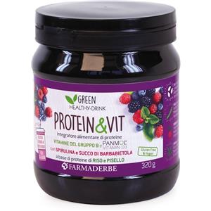 FARMADERBE SRL Protein & vit frutti di bosco 320 g - - 979399894