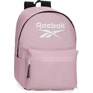 Reebok Boston Zaino scuola adattabile a carrello rosa 31 x 45 x 15 cm Poliestere by Joumma Bags, Rosa, 31x44x17.5 cms, Zaino scuola