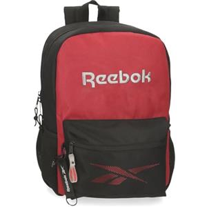 Reebok Portland Zaino per laptop nero 31 x 44 x 15 cm Poliestere 20,46 L, Nero, Taglia unica, Zaino per computer portatile