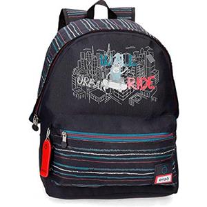 Enso Wall Ride Zaino porta Pc adattabile al carrello Nero 32x44x17 cms Poliestere 15,6" 22.78L