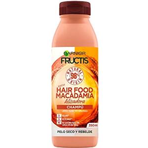 Garnier Fructis Hair Food Champú Macadamia Alisadora - 350 Ml