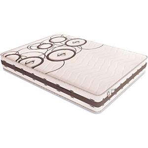 Baldiflex Emporio Materasso Memory Notti d'Argento 75x190 Alto 20 cm con Rivestimento Trapuntato Certificato Sanitized - Fascia Traspirante 3D