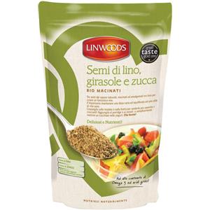 Linwoods Semi di Lino, Girasole e Zucca Bio Macinati 200g - Fonte di Omega-3, Zinco e Proteine