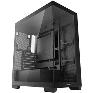DEEPCOOL CG580 - Case Mid Tower ATX con Vetro Temperato, Ottima Ventilazione e Design Elegante, Nero
