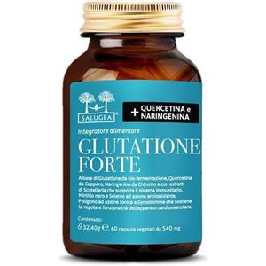 SALUGEA RELOAD Salugea Glutatione Forte 60 capsule - Integratore Quercetina e Narigenina