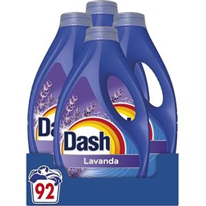 Dash Detersivo Liquido Lavatrice, 92 Lavaggi, Lavanda, Rimuove Le Macchie, Igienizza, Dona Freschezza, Brillantezza Per I Capi