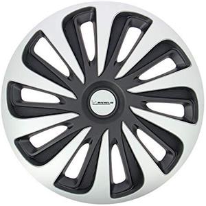 MICHELIN NVS 3D Black Edition - Set di 4 copricerchi 17 pollici in Nero