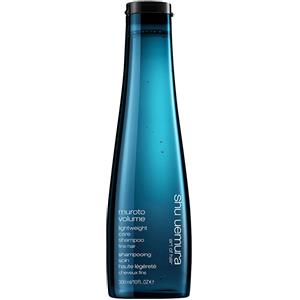 Shu Uemura Muroto Volume Lightweight Care Shampoo 300 ml - Shampoo Volumizzante per Capelli Fini, Senza Parabeni e Siliconi, Arricchito con Acqua Depsea e Ceramidi