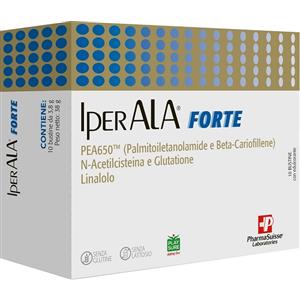 Pharmasuisse Iperala - Integratore Alimentare con PEA, Beta-Cariofillene, Acido Alfa-Lipoico e Vitamina D3 - 20 Compresse
