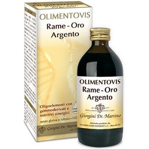 Dr. Giorgini OLIMENTOVIS Rame Oro Argento 200ml - Oligoelementi Vegani senza Alcool